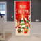 A.Monamour Türtapete Selbstklebend Türfolie Türposter 3D Cartoon Weihnachtsfreunde Weihnachtsmann Schneemann Urlaub Dekoration Vinyl Folie Türdeko Tapete Wandbild Türaufkleber Türtattoo 83 x 204 cm
