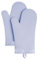 KitchenAid Ribbed Soft Silicone Oven Mitt Set, Lavender Cream 2 Count