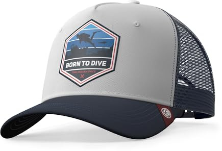 The Indian Face Unisex Baseball Kappe Born to Dive