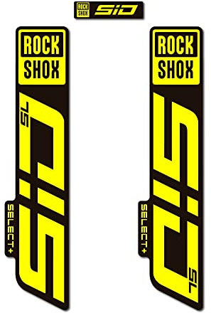 Adesivi compatibili con forcella bici Rock Shox Sid SL Select + 2020