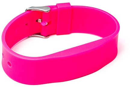 Gelikom RFID Armband SILA09a NXP MIFARE® Classic 1K 4byte-UID (neonpink, 10 Stück)