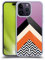 Head Case Designs Viola Chevron A Blocchi di Colore Custodia in Gel [Protezione di Grado Militare] Compatibile con Apple iPhone 14 PRO Max