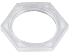 MACHSWON 10 dadi esagonali in nylon e plastica M12 dadi a vite in plastica esagonali in nylon e bulloni