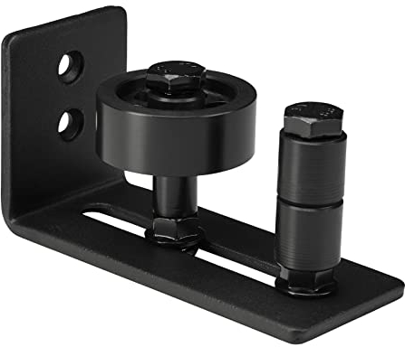 SOTECH Guidage au sol pour portes coulissantes ST-BF-02 | Guidage à galets pour épaisseur de porte de 0 à 65 mm | Guidage au sol réglable pour portes coulissantes