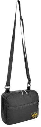 Tatonka Cross Body Bag M (3L) - Flache Umhängetasche in angesagtem Design und aus recyceltem Material - PFAS/PFC-frei - 20 x 27 x 6 cm
