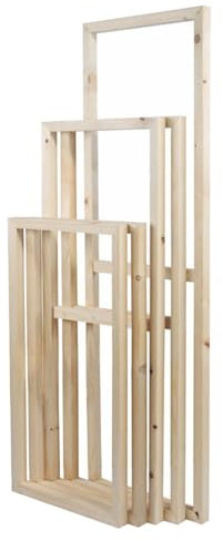 Cozylkx 90 cm x 40 cm Holz-Keilrahmen, Gemälde, Leinwand, Holzrahmen Für Bilder, Leinwandmalerei, Diamantmalerei, Kreuzstich