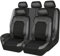 NEZIH Auto SitzbezüGe für Renault Clio 2019-2024, 5 Sitze Autositzbezüge Set Allwetter Wasserdichtes Komfortabler Autositzbezug Full Set Sitzbezüge Auto Zubehör,B/Grey