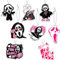 GTOTd Scream Car Air Freshener 8Pack Lufterfrischer (Black Ice Scent) Schwarzer Eisduft Auto Rückspiegel Anhänger Horror Movie Geschenk Hängende Anhänger Zubehör Christmas Dekor