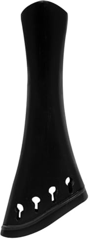 Jgzzmxuq Violin Beveled String Board, Ebony and Jujube String Board, 4/4 High-End Violin Accessories Black