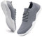 Barefoot Sneakers Femme Chaussures Minimalistes Basket Sport Légère Chaussure Running GrisRespirantes Barefoot Shoes Antidérapant Fitness 38