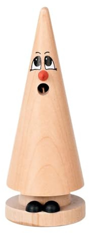 Crottendorf Räucherfigur/Räuchermännchen - Ziegenbeine - 13 cm (Heidi Honig)