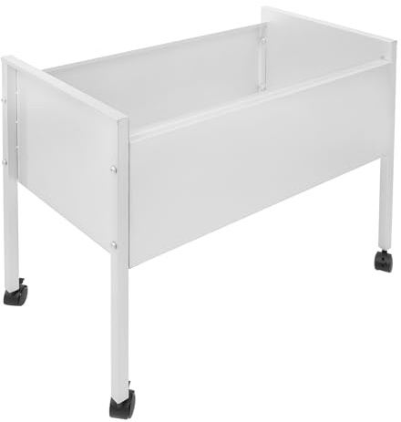 Armoire à dossiers suspendus - Pour dossiers suspendus - Charge maximale : 30 kg - 70 x 37 x 60 cm - Pour bureaux, salles de conférence, bureau - Argenté
