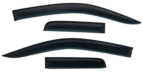 Déflecteurs Pluie Vitre Voiture Pour Ford Pour Ranger Pour Extra Pour Cabine 2012-2021 Déflecteur Vent Latéral Pare-brise Pare-pluie Visière Fenêtre
