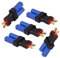 Boladge 5-Pack Männlich Deans T Stecker auf Buchse EC5 Steckverbinder Adapter für RC LiPo Batterie