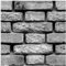 murando - Tapete selbstklebend 10m Wandtattoo dekorative Möbelfolie Dekorfolie Fotofolie Panel Wandaufkleber Wandposter Wandsticker - Mauer Ziegel f-A-0187-j-d