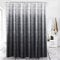 SPXUBZ Black Grey Shower Curtain for Bathroom Modern Ombre Decor Bath Curtains Set with 12 Hooks Minimalist Natural Art Waterproof Shower Curtain Fit for Home Hotel Premium Life 72x72 inch
