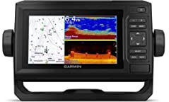 Garmin Echomap UHD 6.2, 0.7 kg, transducteur GT24, Traceur de Cartes LCD avec Carte Mondiale