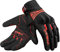 INBIKE Guantes Moto Hombre Protecciones En Nudillos Dedos, Guantes Motorista Motocicleta De Pantallas Táctiles para Moto Carretera Ciudad Bicicleta(Rojo-M)