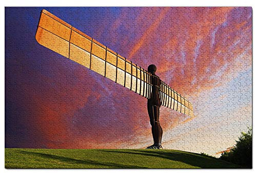 UK England Newcastle Jigsaw Puzzle 1000 Piece Game Artwork Travel Souvenir Wooden