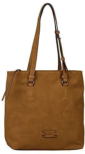 TOM TAILOR bags YARINA Damen Shopper L, cognac, 28x13,5x32