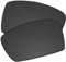 EZReplace Verres de rechange polarisés pour lunettes de soleil Oakley Gascan OO9014, Noir charbon, taille unique
