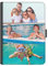 Personalised Case For All Apple iPad Models 10, 9, 8, 7, 6, Air 11, Pro 12.9,13 inch, Mini, 360 Swivel PU Leather Side Flip Folio Cover, Customise with Photo Collage - Three Image