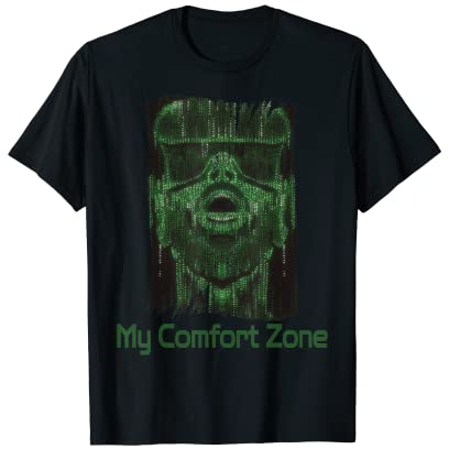 Virtual Reality VR Brille Gamer Meine Komfort Zone T-Shirt