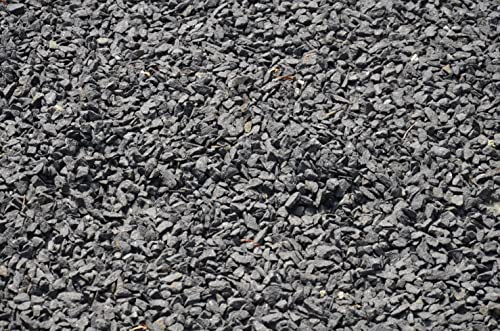 4myBaby GmbH Best for Garden Granit Ziersplitt schwarz 5-12 mm umweltfreundlich klein Kies Splitt Natur bunt für Beete, Wege & Gartenteiche Zierkies 10 kg-500 kg zur Auswahl (25 kg)