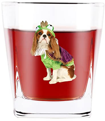 OXYEFEI Verre à Whisky personnalisé photo couleur verre a bier personnalisable idee cadeau pour homme papa fete des peres cadeau anniversaire Noël (2pcs)