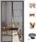 KZhanmy Moustiquaire Magnétique Porte,Fermeture Automatique Anti-Mouche Insectes Rideau Porte,Anti-Moustiquaire pour Porte de Balcon et Porte Patio.-Black A|| 125x220cm(49x86inch)