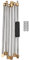 Ensemble de baguettes universelles de nettoyage de 228,6 cm, filetage de 6,35 mm