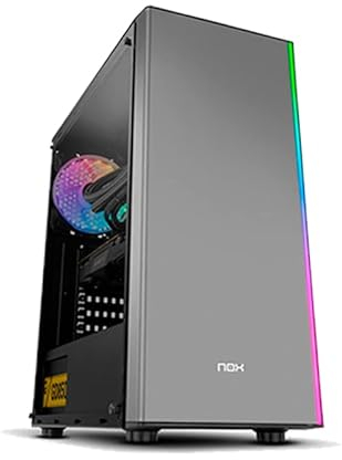 Neo PC - Ordenador Gaming AMD Ryzen 5 4600G 3.70GHz, RAM 8GB 3200MHz, SSD 480GB, Windows 11 - Ordenador de sobremesa, PC Gaming AMD
