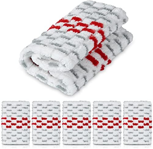 6 Stück Bodenwischer Ersatzbezug für Vileda Ultramat / Ultramax / Ultramax Turbo / UltraMax 1-2 Spray Wischbezug, Waschbar Mikrofaser Wischpad Ersatzteile für Alle Böden