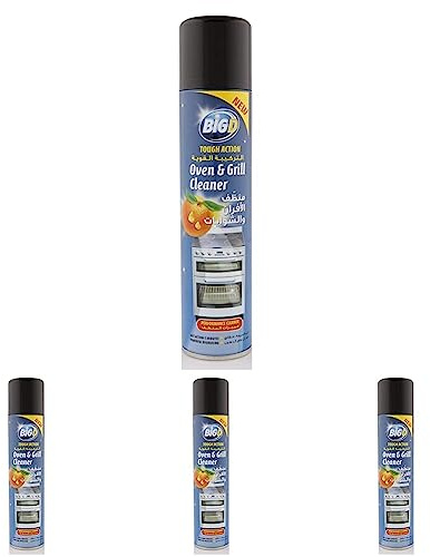 Big D Oven and Grill Cleaner Aerosol, 300ml (Pack of 4)