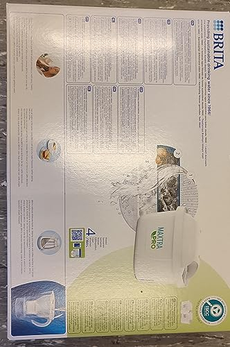 Generisch Brita Marlla - Jarra con filtro de agua (2,4 L, con 12 filtros Maxtra Pro), color blanco