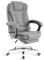Blisswood Executive Office Chair With Footrest & Lumbar Support Ergonomic Recliner Computer Desk Chair Adjustable Back Rest Heavy Duty 360° Swivel Gaming Chair Dark Grey for Home Office