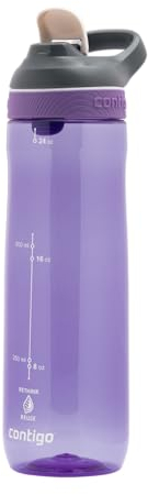 Contigo Cortland Autoseal Botella Agua, 720 ml, Unisex-Adult, Grapevine