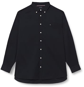 Tommy Hilfiger Uomo Camicia Regular Fit, Blu (Desert Sky), 3XL