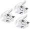 3 Pack USB C Fast Charge Plugs,For Apple iPhone Plug Dual Port Type C Wall Charger Micro USB Plug Adapter UK Charging for iPhone 15/14/14 Pro/14 Pro Max/13/13 Pro/13 Pro Max/12/12 Pro Max/11 Pro/iPad