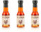 Sauce Piquante Jindungo Bandido - Lot de 3 bouteilles de 100 ml - Sauce aux racines angolaises - À base de piment Jindungo, d'huile de tournesol et de citron - Produit gastronomique portugaise