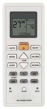 LATOOR 1pc climatiseur télécommande for Panasonic National 04239 4406 00350 02570 00510 03670 75C00470 climatisation
