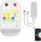 PAUTIX Intelligent 2.4GHz WIFI Bluetooth Tuya Kontroller für CCT COB LED Streifen, Kompatibel mit Alexa Google Home Assistant APP Steuerung DC12V DC24V