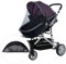 LILIKAI Moskitonetz Kinderwagen, Insektenschutz für Auto Kinderwagen, Universal Fliegennetz, Buggy Mückennetz, Moskitoschutz, Fly Guard für Sommer Babyschale Zubehör