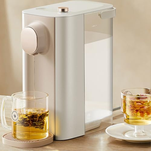 Erogatore istantaneo di acqua calda, serbatoio acqua antibatterico da 3 litri, 8 temperature regolabili, bassa rumorosità 45 dB, protezione blocco bambini, macchina termica per 3 secondi per casa/uf