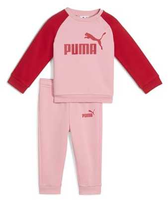 PUMA Unisex Baby Minicats Ess Raglan Crew Set Fl Inf Gestrickte Anzüge