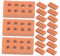 JOINPAYA 100St Mini-Ziegelfliesen gesteckt bastelset für bastelmaterial sandkasten Architekturmodell Mini-Bausteine ausfallen Mini-Steine Mini-Wandziegel Spielzeugsteine Ton