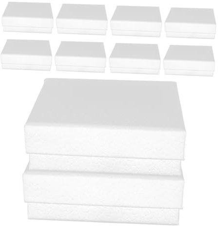 Amosfun Elegantes Schmuckschatullen-set Aus 9 X 9 X 3 Cm Universelle Schmuckaufbewahrung