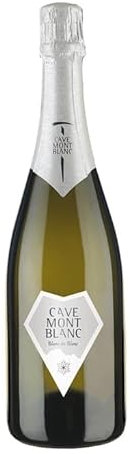 Cave Mont Blanc, Vino Spumante Bianco, 750 ml, Bottiglia di Vetro