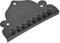 AOWINHIT Cordier Triangulaire Noir pour Mandoline à 8 Cordes, Accessoires pour Instruments de Musique