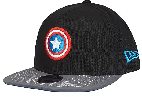 New Era Original-Fit Snapback Kinder Cap - Captain America